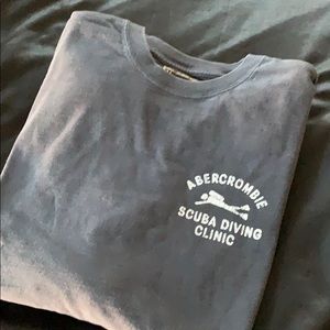 Af men’s L/s tee shirt. Navy blue L